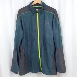 The North Face Ampere Grid Jacket Mens Size XXL Full Zip Thermal Fleece Lined